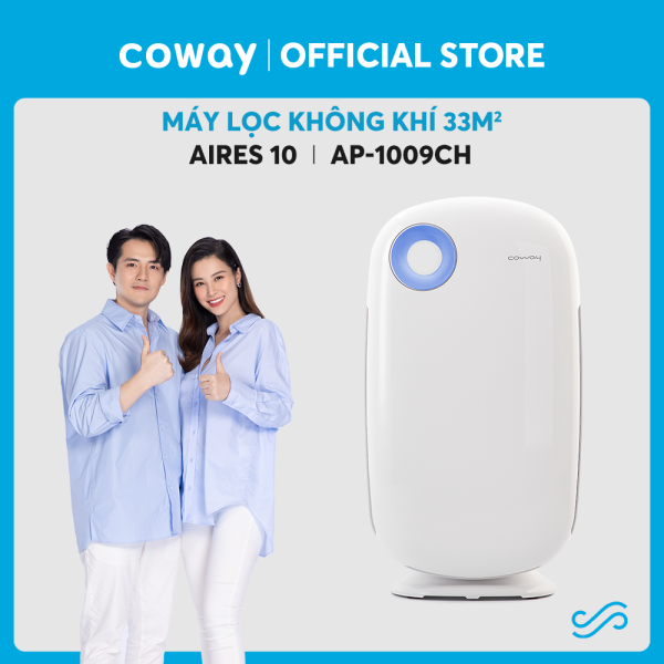 Máy lọc không khí Coway Aires (10) AP-1009CH – Loại bỏ bụi bẩn, khử mùi, diệt khuẩn