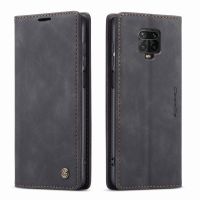 ❥(^_-) Leather Case For Xiaomi Redmi Note 9 Pro MAX Luxury Magnetic Flip Wallet Silicone Bumper Phone Cover On Xiomi Redmi Note