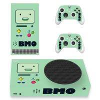 คอนโซลสำหรับ Xbox ชุด S สติ๊กเกอร์สกินสำหรับ Xbox ชุดที่ออกแบบ BMO และตัวควบคุม2