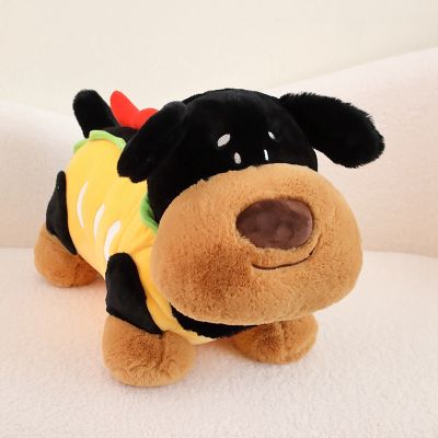 Kawaii สุนัขร้อนของเล่นตุ๊กตาลูกสุนัขตุ๊กตาน่ารักถือนอนหมอนเบาะของขวัญวันเกิดสร้างสรรค์ปัจจุบัน