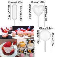 【hot】☾  50 Pcs/pack Dessert Juice Dropper Clip Burette Baking Decoration