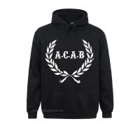 Mens Acab A C A B Football Soccer Sweater Percent Cotton Camisas Hombre Novelty Round Neck Kawaii Clothes Size XS-4XL