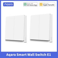 Aqara Smart Wall Switch E1 Xiaomi Zigbee 3.0 Wireless Switch With/No Neutral 1Key 2Key Remote Control Mi Home Homekit APP Switch