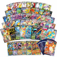 60-300Pcs Pokemon Cards Best Selling Pokmon 100 VMAX 200 GX Children Battle English Game Tag Team MEGA Shining Collection Card