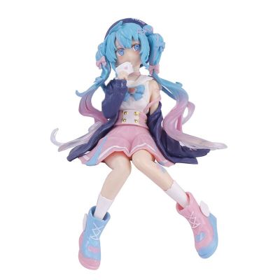 ZZOOI 14.5cm Hatsune Miku Love Sailor Ver. Noodle Stopper Action Figure Vocaloid Anime Singer Model Dolls Collection Pvc Toys Gift