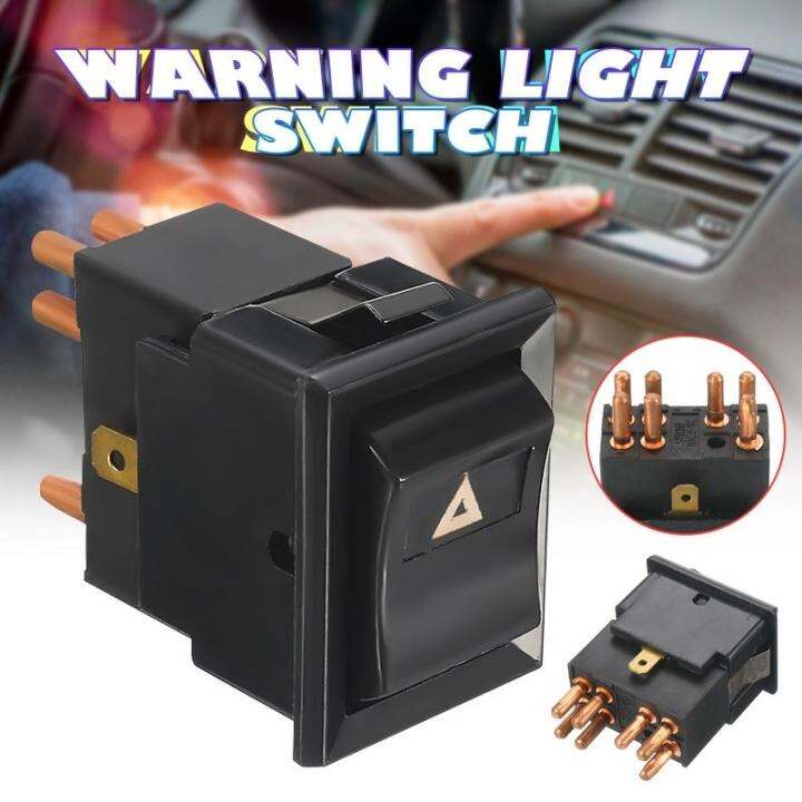 7 Pins Black Hazard Warning Lamp Switch For Land Rover Defender 90 110 130 Yuf101490 Lazada PH