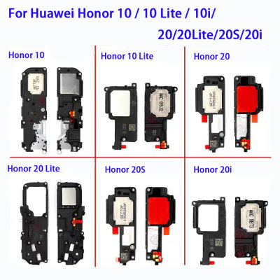 ลำโพงหลังใหม่สำหรับ Huawei Honor 10 10 Lite 10i Honor20 20 Lite 20i 20S กริ่ง Speaker Musik สายเคเบิลงอได้