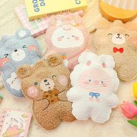 Cartoon Plush Bear Hot Water Bottle Water Filling Teddy Velvet Small Portable Student Hand Warmer Cute Warm Water Bag Cute Hot