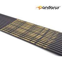 12ชิ้น30 "โบว์เพลา ID 4.2มิลลิเมตรกระดูกสันหลัง400-900Straightness +/- 0.001" คาร์บอนเพลา PANDRUS