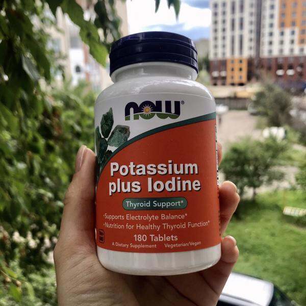 NOW Foods Potassium iodide goiter lymphedema lymphedema lung