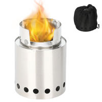 Bonfire Fire Pit Wooden Stove Stainless Steel Camping Stove Portable Winter Heating Stove Practical Outdoor