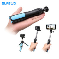 ไร้สายบลูทูธ S Elfie ติดขาตั้งกล้องสำหรับ Android GoPro ฮีโร่7 6 5 4 3เซสชั่น Xiaomi ยี่4พัน Sjcam Eken แบบพกพา Monopod