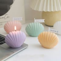 Shell Candles Colorful Scented Candle Creative Aromatic Candles Ins Atmosphere Candle Photo Props Room Aromatherapy Decoration