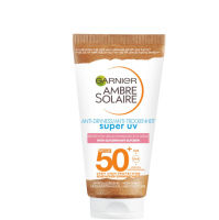 ครีมกันแดดสำหรับใบหน้าและลำคอ Garnier Ambre Solaire Sensitive SPF 50+ 50 มล.