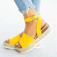 Wedges Shoes For Women High Heels Sandals Summer Shoes 2021 Flip Flop Chaussures Femme Platform Sandals Plus Size 35-43