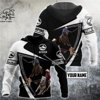 2023 style PLstar Cosmos 3DPrinted Newest Racing Horse Custom Name Unique Hrajuku Streetwear Funny Unisex Casual Hoodies/Zip/Sweatshirt C-5