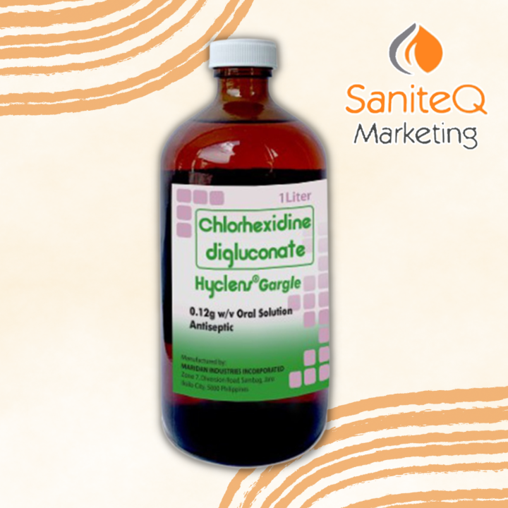 Hyclens Gargle (0.12 Chlorhexidine) 1Liter Lazada PH