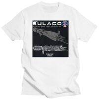 2019 MenS Fashion Color Fashion Hot Sale O-Neck Casual Uss Sulaco Schematic Design Adult Tee Shirt