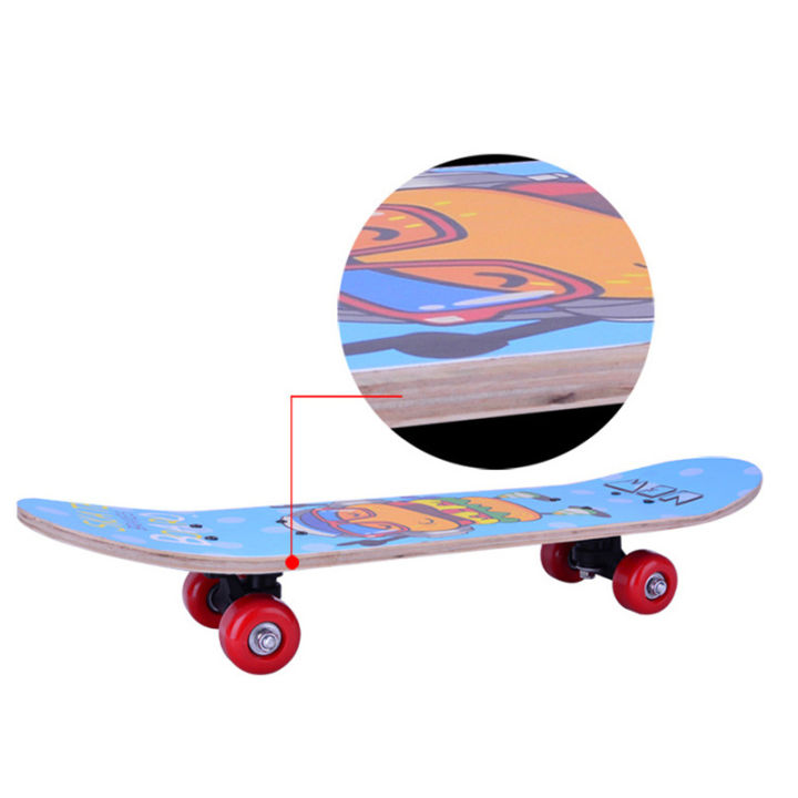 skateboard-สเก็ตบอร์ดสำหรับเด็ก-skateboard-ขนาด-60-ซม-สเก็ตบอร์ด-4-ล้อ-สเก็ตบอร์ด-เริ่มต้นสี่ล้อสเก็ตบอร์ด-ของเล่นสเก็ตบอร์ด-สกู๊ตเตอร์ของขวัญ