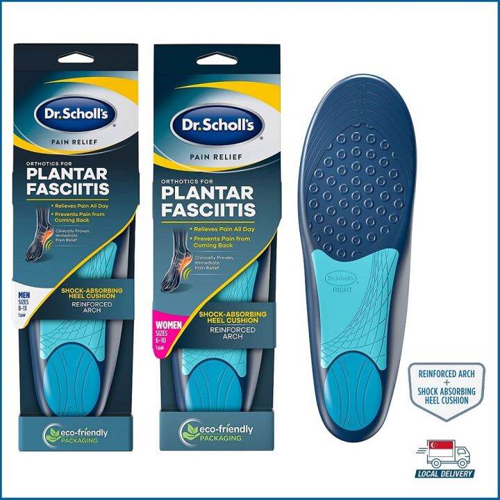 Dr. Scholl’s Plantar Fasciitis Pain Relief Orthotics For Men & Women ...