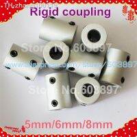 1PC Hex Wrench Tighten Screws Motor Connector Aluminum Alloy Rigid Shaft Coupling D16 L22 5/6/8 MM