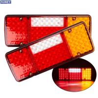 12V Truck LED Rear Tail Light Warning Lights Stop Reverse Lamp for Trailer Caravans UTE Campers ATV Boat Lorry Tipper Chassis