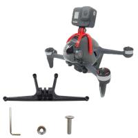 1/4นิ้ว Gopro เมาท์สำหรับ DJI โดรน FPV อะแดปเตอร์ขยายคร่อมกล้องแอคชั่นแคมเมราน้ำหนักเบาอุปกรณ์เสริม Gopro FPV ตัวยึดสำหรับ DJI