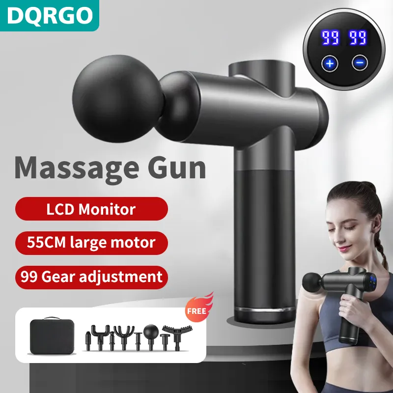 99 Speed LCD Touch Screen Deep Massage Gun Muscle Relaxing Machine