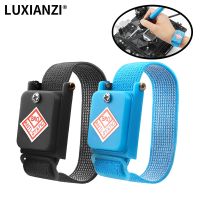 【YD】 LUXIANZI Anti Static Electrostatic Cordless Adjustable ESD Discharge Cable Wrist Band for Electronics Repair