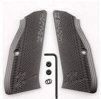 IMJ-1pair Cnc Aluminum Alloy Custom Corrosion Resistant Grips For Cz 75 Full Size  Sp-01 Series Shadow 2 75b Bd Screws Including