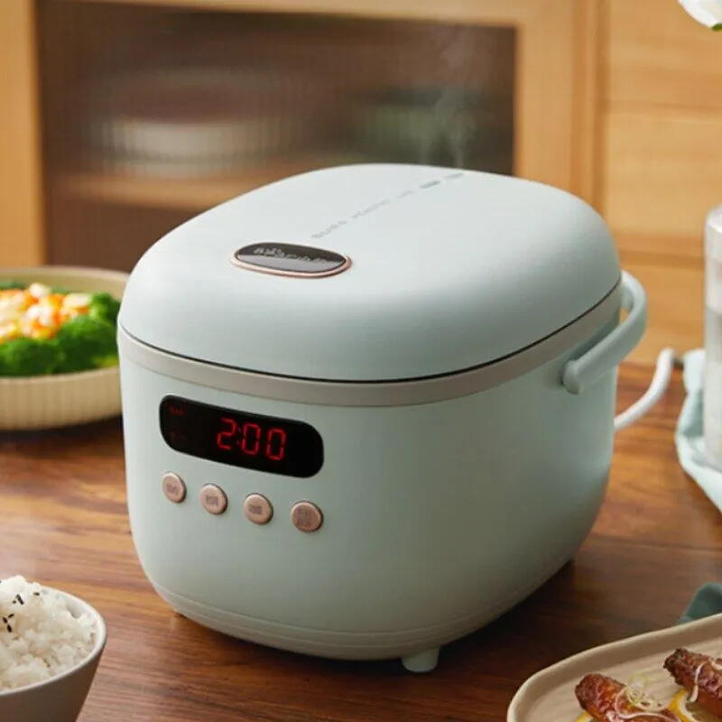 Bear Electric Rice Cooker Mini Smart Electric Cooker Home 1.6L  Multifunction Reservation Kitchen Appliance For Dormitory