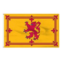 ZXZ free shipping 90X150cm royal lion rampant scotland flag For Decoration high quality polyester with Brass Grommets banner