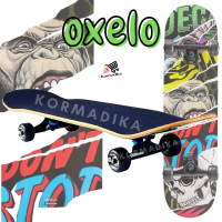 OXELO สเก็ตบอร์ดเด็ก สเก็ตเด็ก สเก็ตบอร์ด อายุ 8-12 ปี รุ่น Mid 500 Kids 8-12 Years Skateboard Mid 500 Monkey