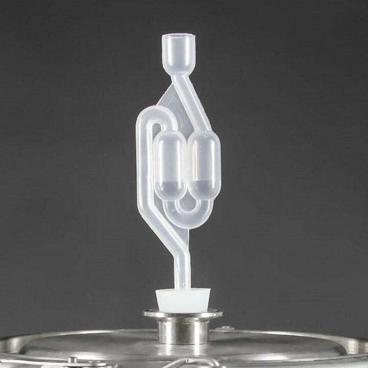 Home Brew Fermenter Seal Valve SShape Airlocks Food Tool Oneway