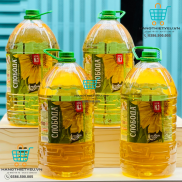 Sloboda 5L Green Label organic sunflower oil 4 bottles carton
