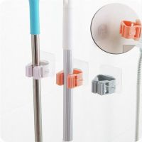 1Pc High Quality Wall Mounted Mop Organizer Holder Brush Broom Hanger Home Storage Rack Bathroom Suction Hanging Pipe Hooks Picture Hangers Hooks