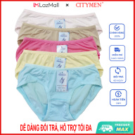 Set 10 quần lót nữ cotton Thái siêu co giãn, mềm mại, thoải mái thumbnail