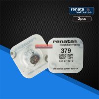 【Limited-time offer】 2แพ็ค Renata เงินออกไซด์นาฬิกา379 SR521SW 521 1.55V Renata 521 Bottun โทรศัพท์มือถือ