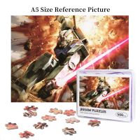 Gundam RX-78 Wooden Jigsaw Puzzle 500 Pieces Educational Toy Painting Art Decor Decompression toys 500pcs