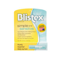 Blistex Simple and Sensitive Lip Care 4.25g. บลิสเทคลิปแคร์ซิมเพิลแอนด์เซนซิทีฟ 4.25กรัม