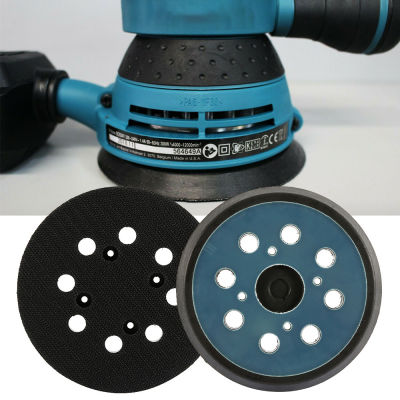 5 Inch 8 Holes 125mm Hook Loop Sanding Backing Pad Electric Makita Orbital Sander Disk Discs Porter Cable Backup Stick On Pad Cleaning Tools