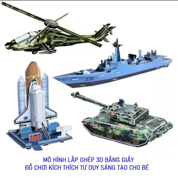 Khám phá thú chơi mô hình giấy quân sự của các bạn trẻ Việt Nam