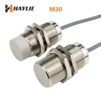 30mm M30 Proximity Sensor Inductive Switch 3 Wires NPN NO 12V - 30V 10mm 16mm 22mm 15mm 25mm 40mm Detect Distance with CE