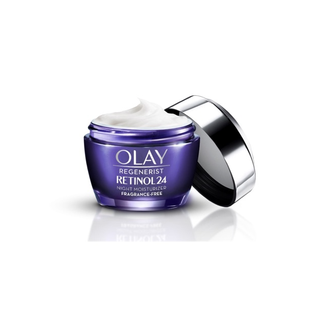 olay-โอเลย์-รีเจนเนอรีส-เรตินอล24-ไนท์-มอยส์เจอร์ไรเซอร์-ครีมบำรุงผิวหน้า-ซีรั่ม