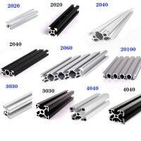 2020 2040 3030 2080 Aluminum Profile 100 200 300 350 400 450 500 550 600 mm Linear Rail Extrusion Extrusion CNC 3D Printer Parts