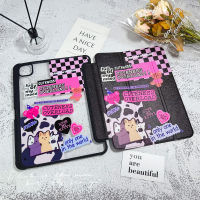 ⭐24 ชั่วโมงส่ง⭐ แผ่นหลังอะครีลิ cat น่ารัก เคส iPad 10.2 Gen10 9 8 2022 เคสไอแพด2021 Air4 5 10.9 11pro Case ลูกแมว