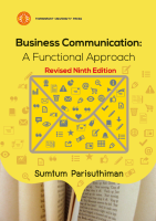 Business Communication: A Functional Approach ฉพ.9