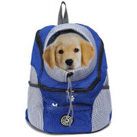 Pet Carrier Backpack for Cats and Dogs Breathable Ventilated Design Hands-Free Pet Travel Bags for Hiking Camping Outdoor Use