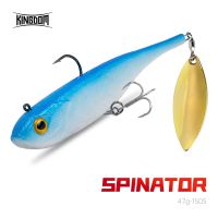 Kingdom 200mm 52g Soft Bait With Spoon&amp;Plastic Tail Sinking Wobbler Artificial Trout Fishing Lures PVC Soft Lure Fishing TackleLures Baits