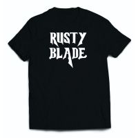 เสื้อยืดวงร็อค Rusty Blade Oldschool